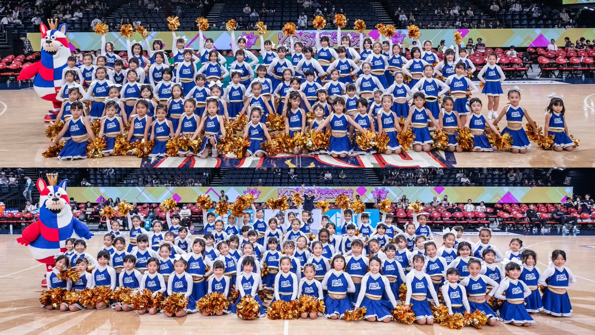 11/15(土),16(日)のホームゲーム開始前に、「#キングスダンススクール