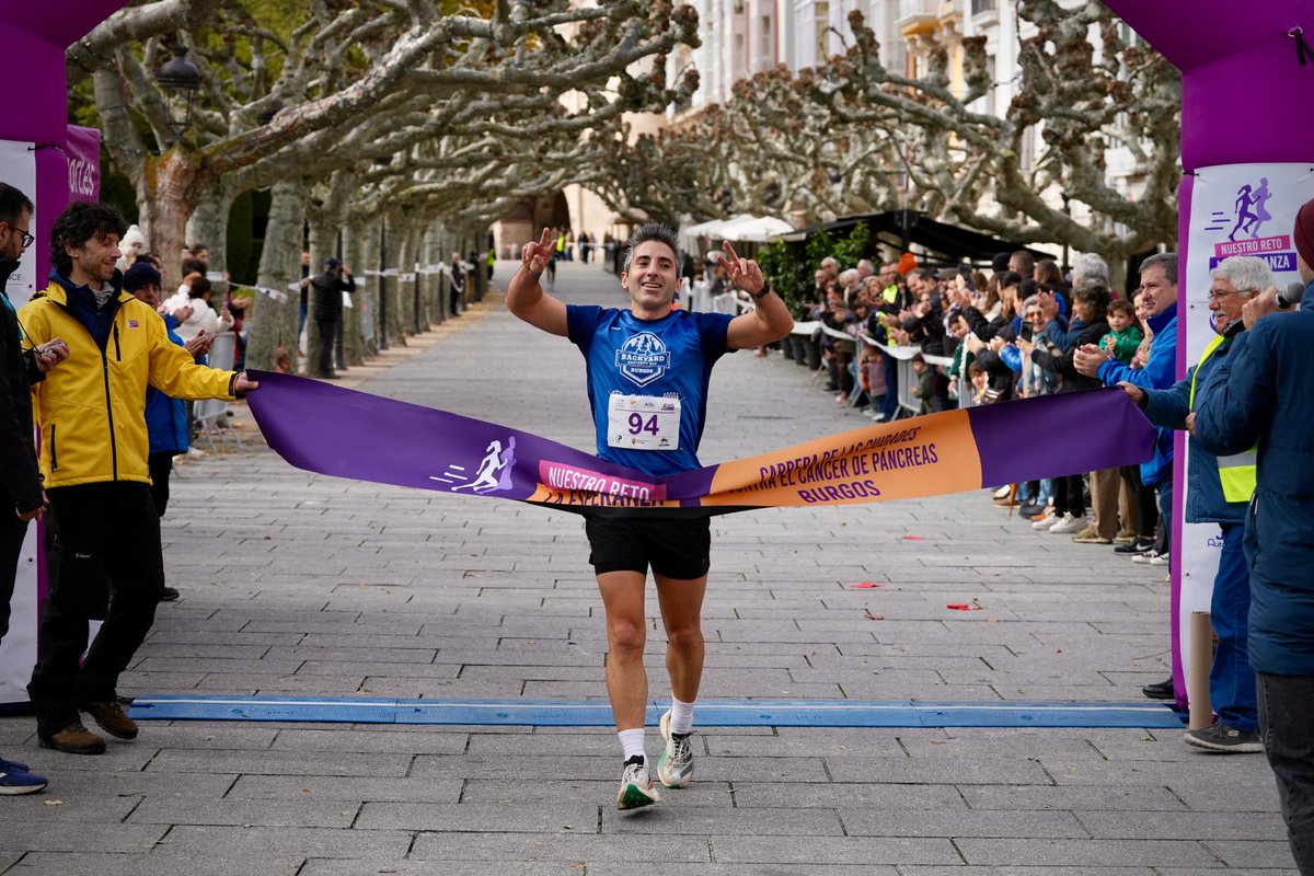 AESPANC's tweet image. 💜 Burgos ya ha corrido por la esperanza 
La Carrera de las Ciudades de Burgos se ha realizado ayer y lo hace con 1.000 participantes!🏃‍♀️🏃‍♂️
Te esperamos en Madrid el 23 de nov
Inscripciones en: carreracancerpancreas.es
#CarreraDeLasCiudades #CáncerDePáncreas #NuestroRetoLaEsperanza