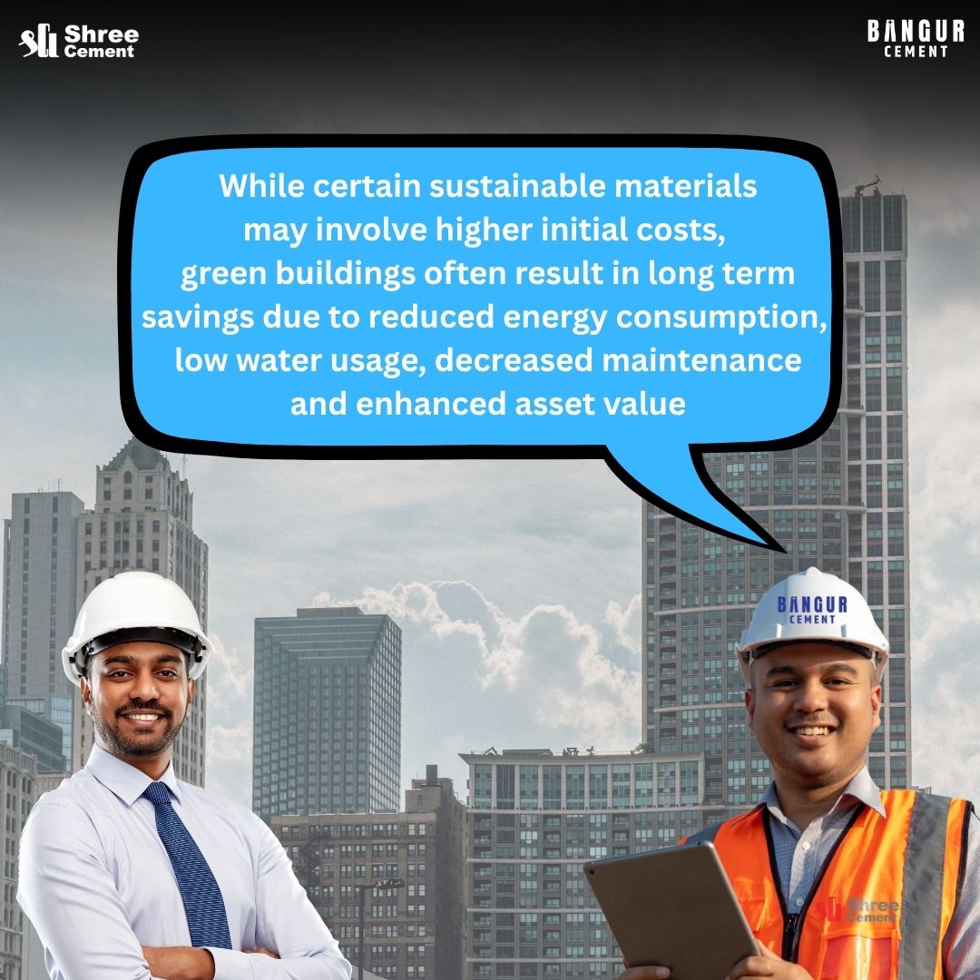 shreecementltd's tweet photo. Concrete facts, not concrete myths! #MondayMythBusting is here to dispel popular as well as lesser known misconceptions about application processes and set the record straight.
Is sustainable construction expensive? Let’s find the truth as we dive into some solid facts.
#ShreeCement #BangurCement #BuildSmart