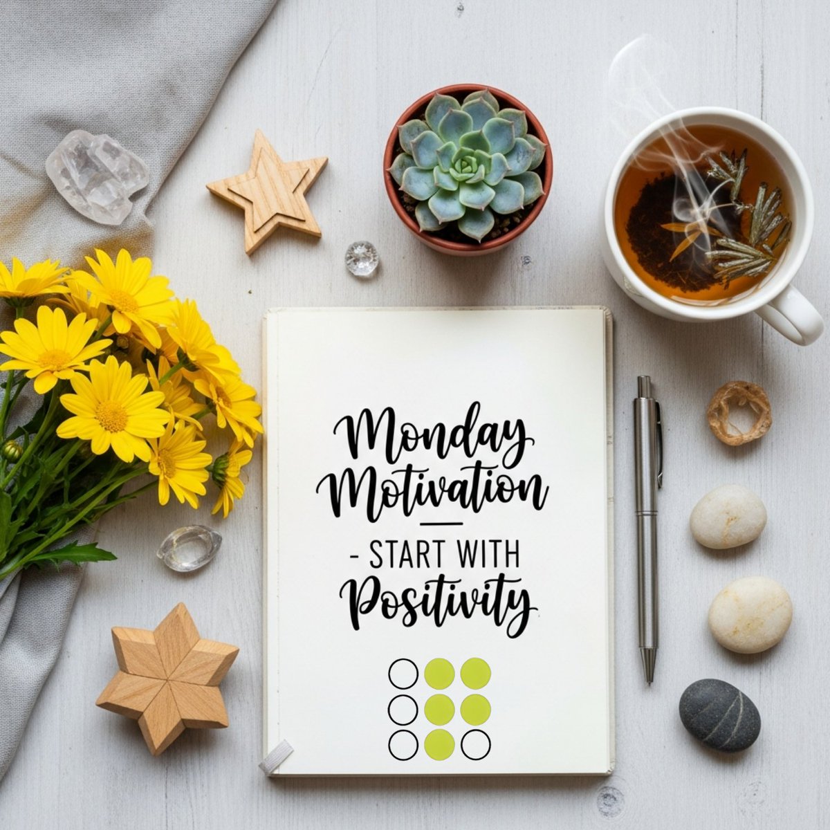 🌼 Monday Motivation
A new week is a blank page — fill it with good thoughts, kind actions &amp; small wins.
Start with a positive mindset and watch everything align. ✨💛
Wishing you a bright and productive week! 🌟
#MondayMotivation #PositiveVibes #NewWeekEnergy #PrastutConsulting