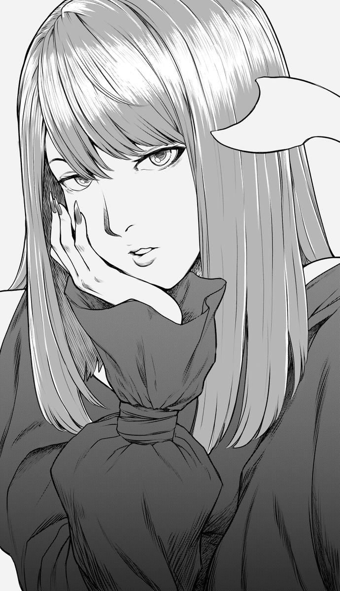 went to #GochuumonXIV again, this time i had a portrait drawn by <a href="/creya_oaks/">Creya Oaks</a>!!