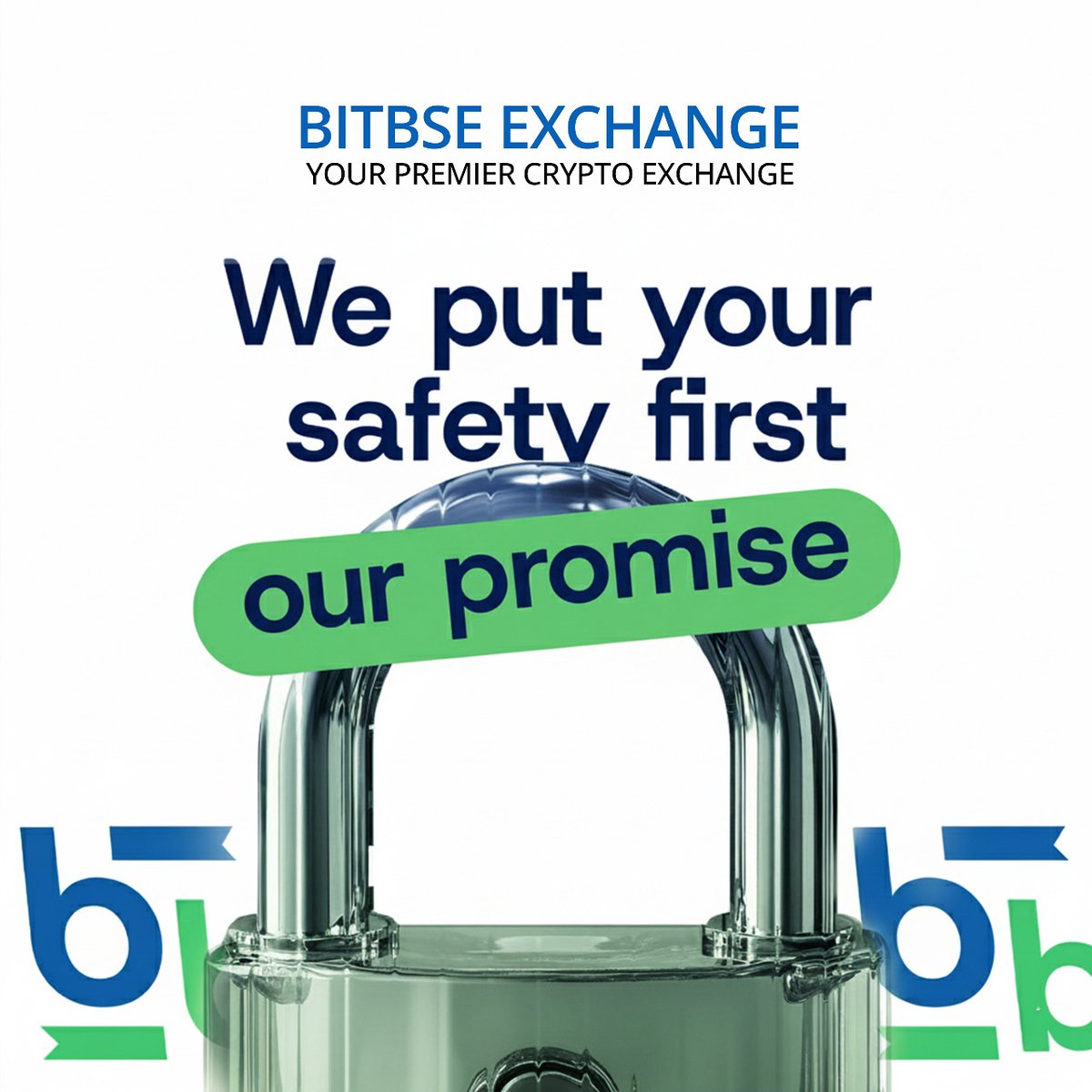 bitbse's tweet image. Your safety is our top priority.
Trade with confidence on Bitbse Exchange — where security meets trust. 🔒✨
.
#BitbseExchange #SafeTrading #SecureCrypto 
.
.
Disclaimer: Nothing on this page is financial advice, please do your own research!