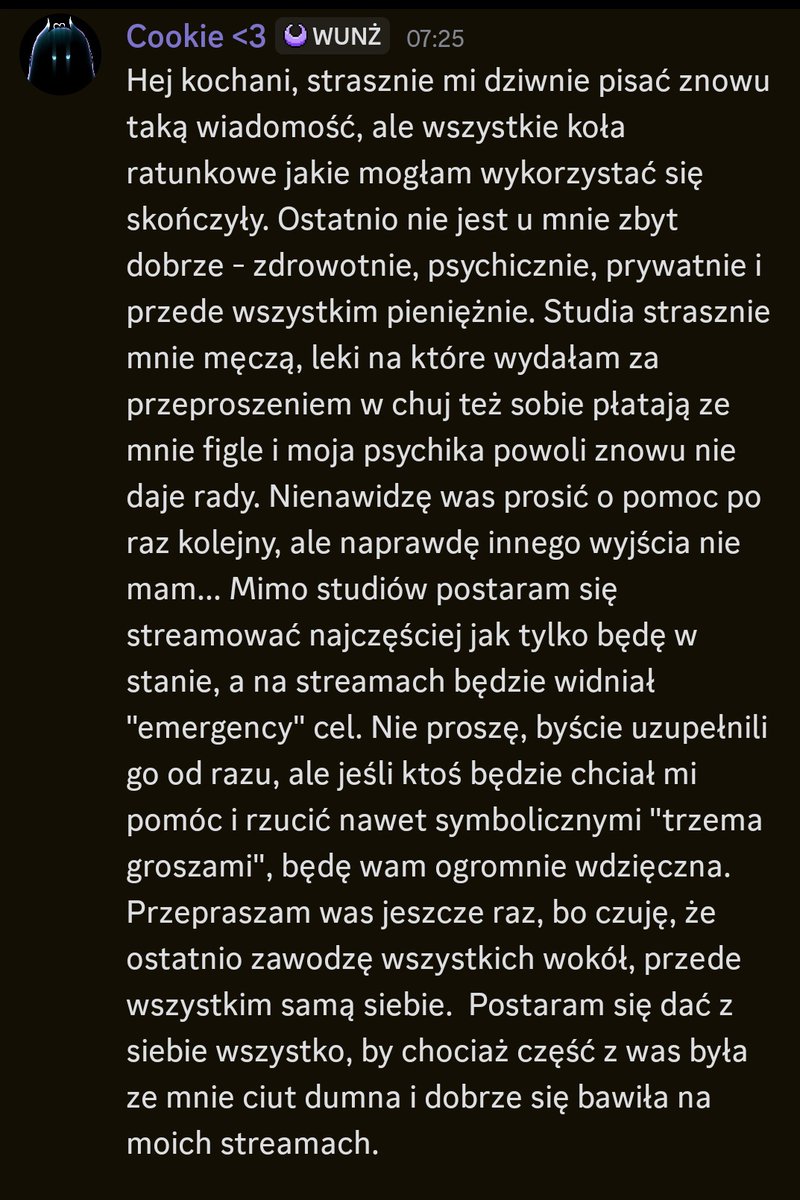 Po prostu przepraszam.