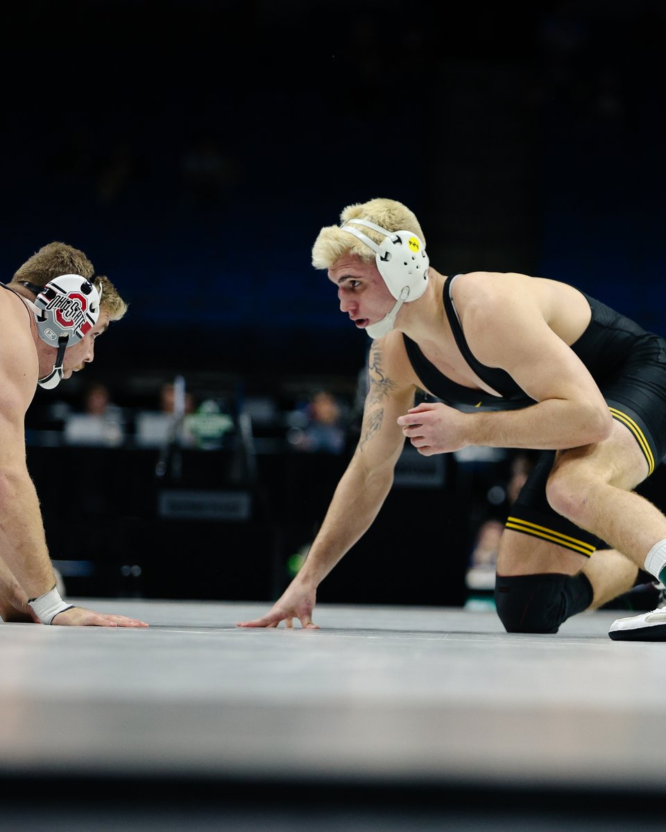 Ferrari takes the 𝘞. 😤 

84 – #3 Angelo Ferrari (I) dec. #7 Dylan Fishback (O), 4-1 SV1

 Ohio State 21, Iowa 9