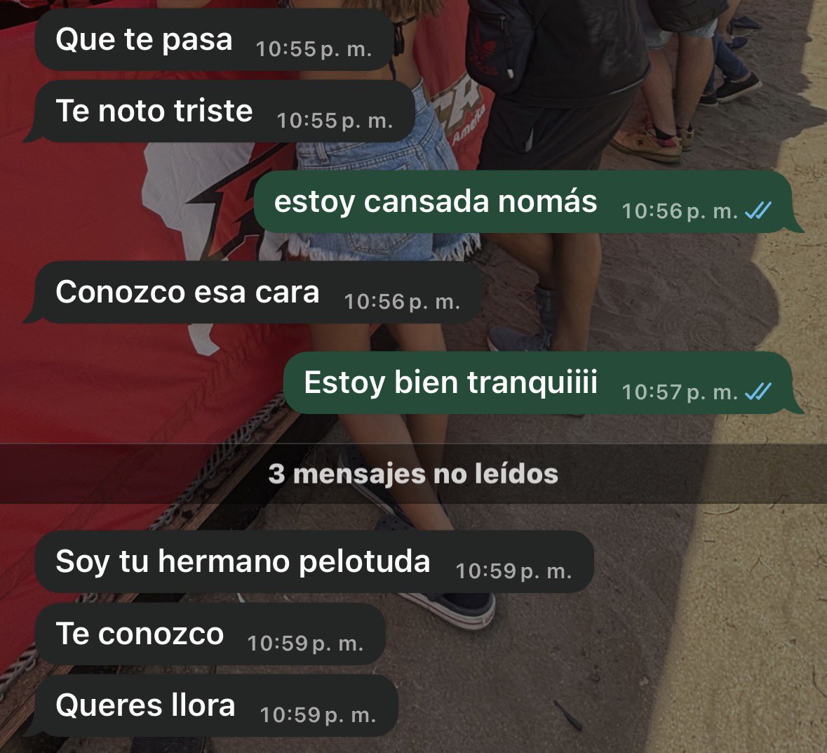 Mentir nunca fue lo mío