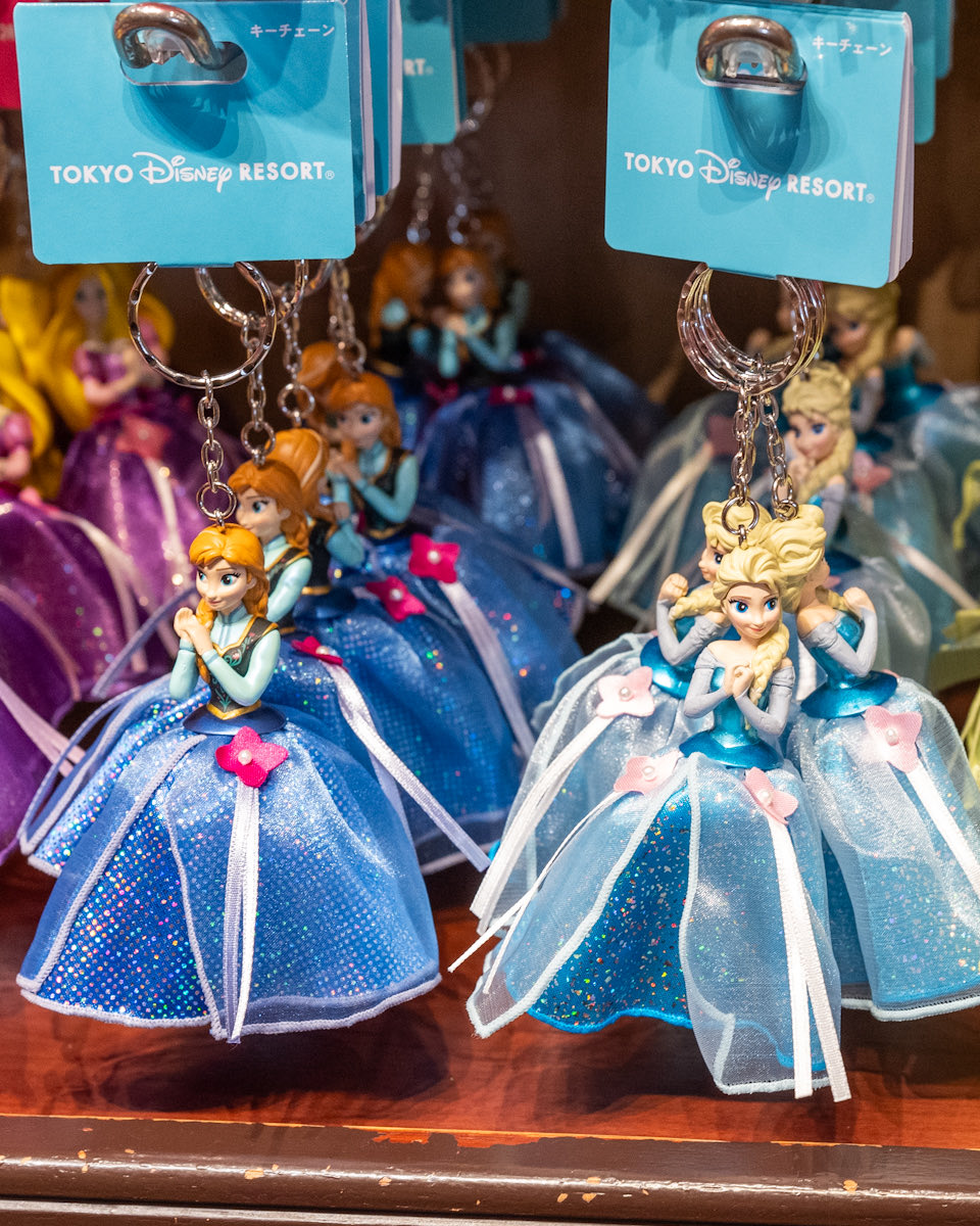 東京ディズニーリゾート 人気のアナ、エルサ、ラプンツェルたちのキー