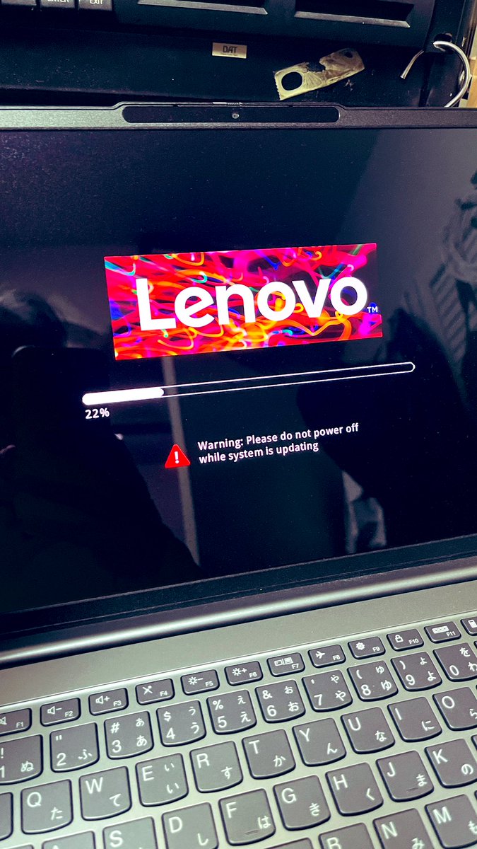 yodacci's tweet image. いつの日もBIOSの更新は怖いものです😱
#BIOS #lenovo