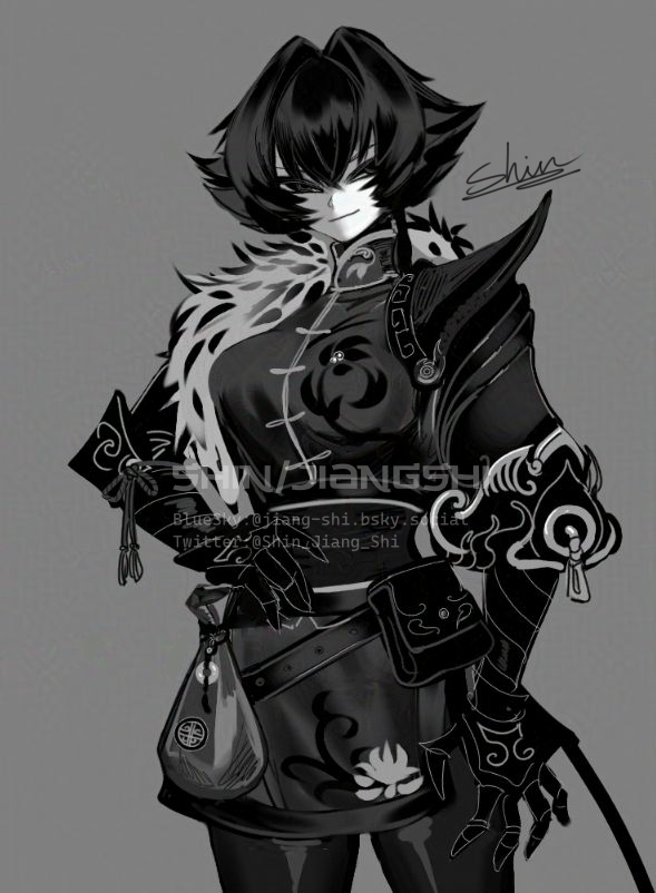 ☯️ Shin/Jiang Shi ☯️ (grinding art 😤) tweet media