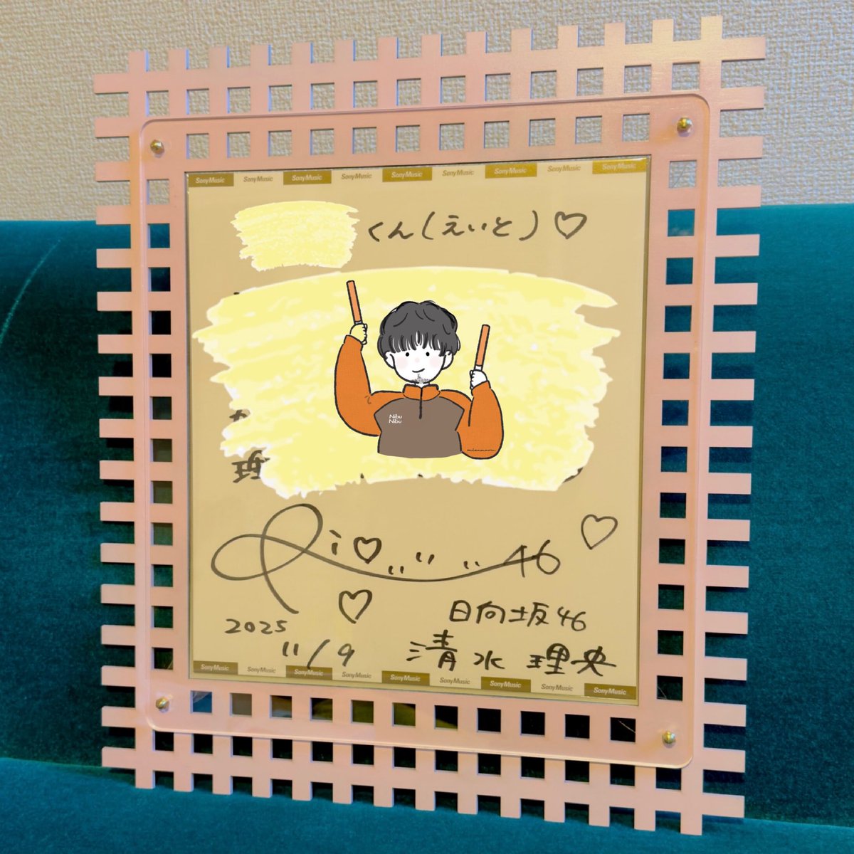 ひなこいのリアルレター(丹生ちゃん)以来の直筆サインでしたが、その場