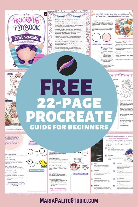 MariapalitoDraw's tweet image. FREE Procreate Guide for Beginners- Free Download ift.tt/OYGf8iz