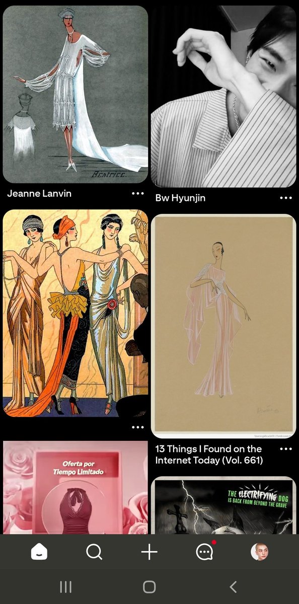 según mi inicio de pinterest, serían mis amigos?