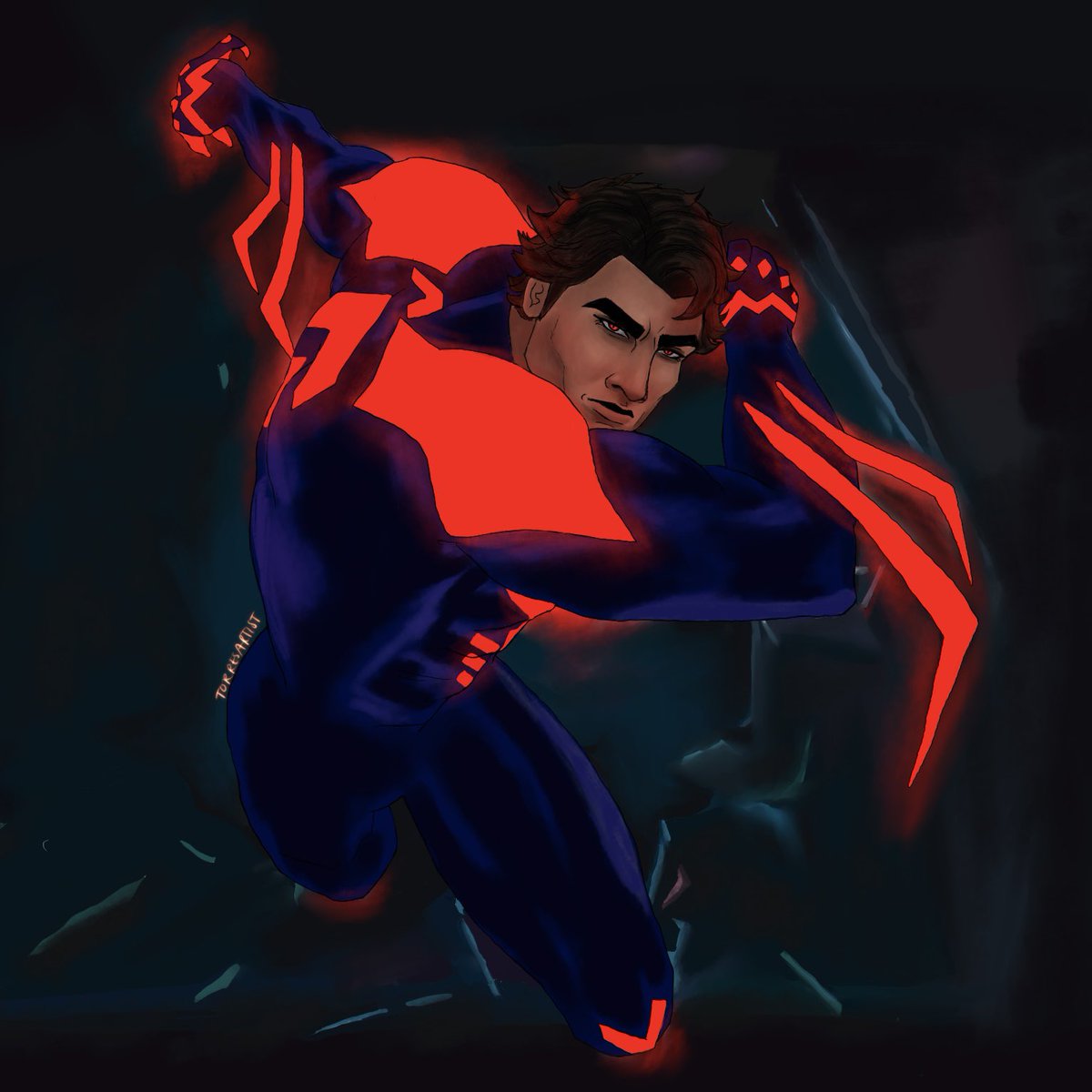 you see Miguel charging you as you’re about to use the Go Home Machine. what’s your reaction?