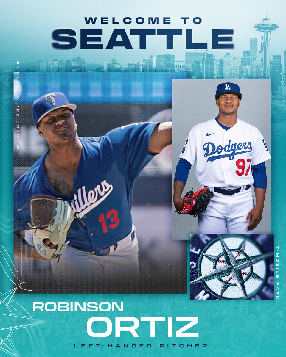 We’ve acquired LHP Robinson Ortiz from the Dodgers in exchange for minor league RHP Tyler Gough. #TridentsUp

🔗 atmlb.com/43AIngW