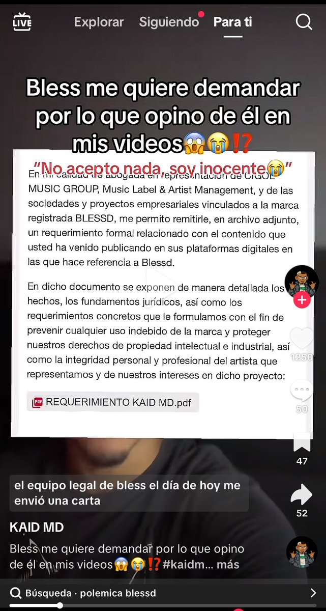 Ese Blessd si que es llorón, ahora anda demandando a TIKTOKERS AJAJAJSJSJS no aguanta nada el blandito