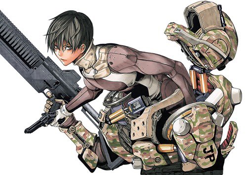 TheOtaking's tweet photo. All You Need Is Kill - Ryosuke Takeuchi &amp; Takeshi Obata - 2014 https://t.co/YNQvOlugXa