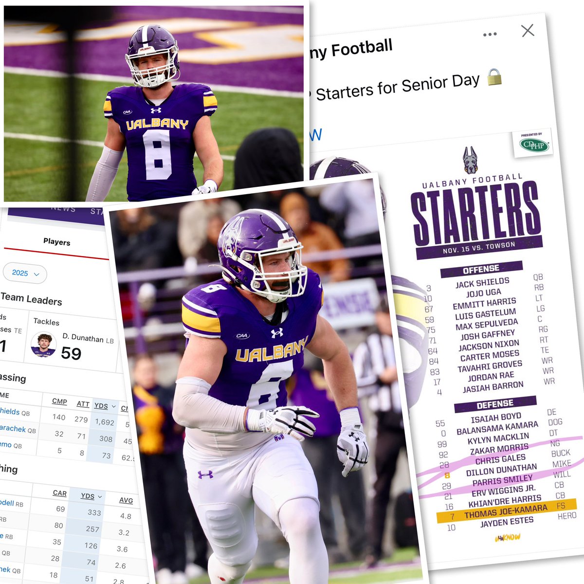 Dillon had the honor of wearing #8
#UAUKNOW 
Play Like AJ means to embody elite prep, work-ethic &amp; intensity of former UAlbany player  "AJ" Simon. It involves excelling in games &amp; consistently demonstrating a high level of dedication in practice, classroom &amp; training rm habits…