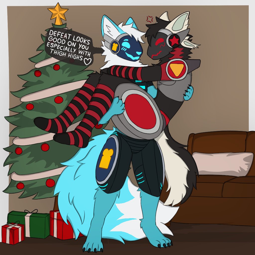 Christmas with <a href="/posixxxx/">Posix</a> and Me #protogen