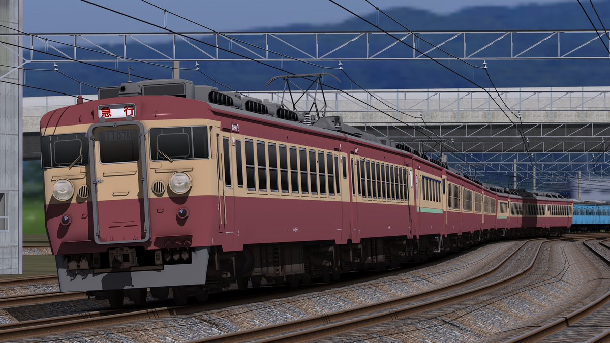 yomogikamotsu's tweet image. #RailSim