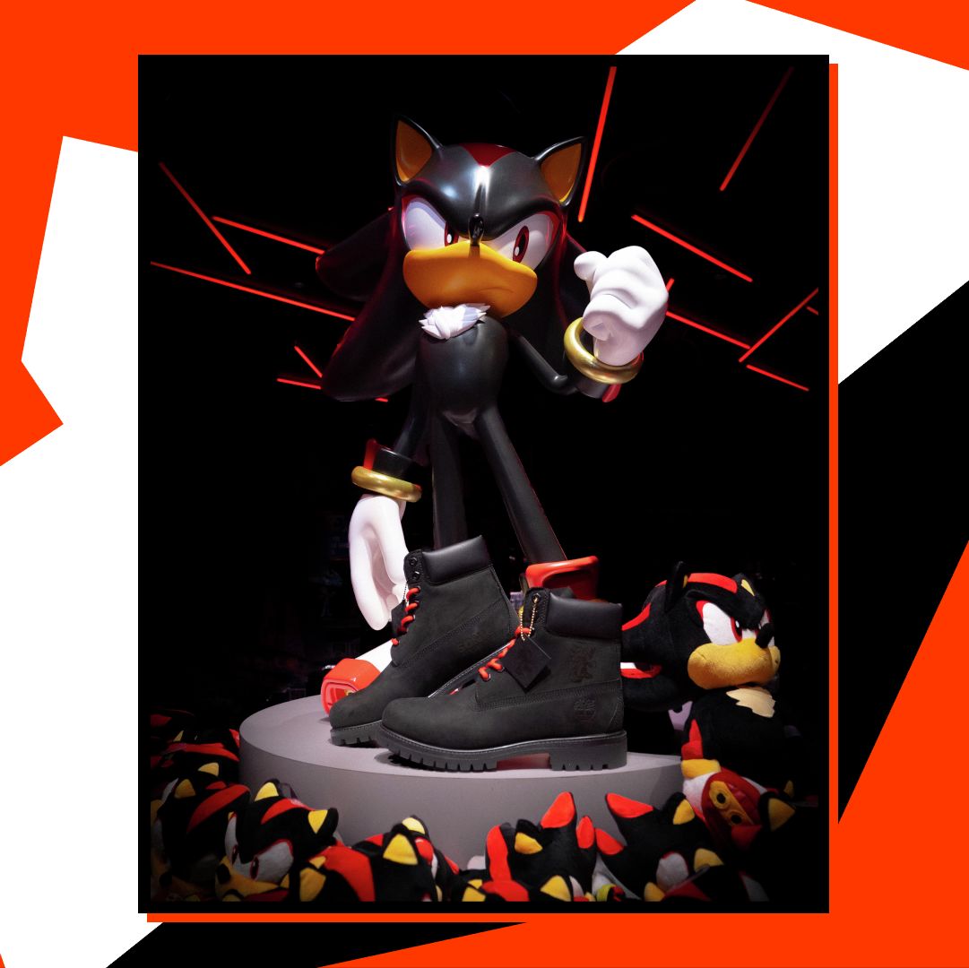 TailsChannel's tweet image. Breaking: #Shadow the Hedgehog-themed #Timberland apparel was officially announced by #SEGA Japan late Sunday. It features premium waterproof boots and graphic tees.

The limited-run release will be available at Timberland&apos;s Shibuya PARCO and Canal City Hakata stores on 21 Nov…