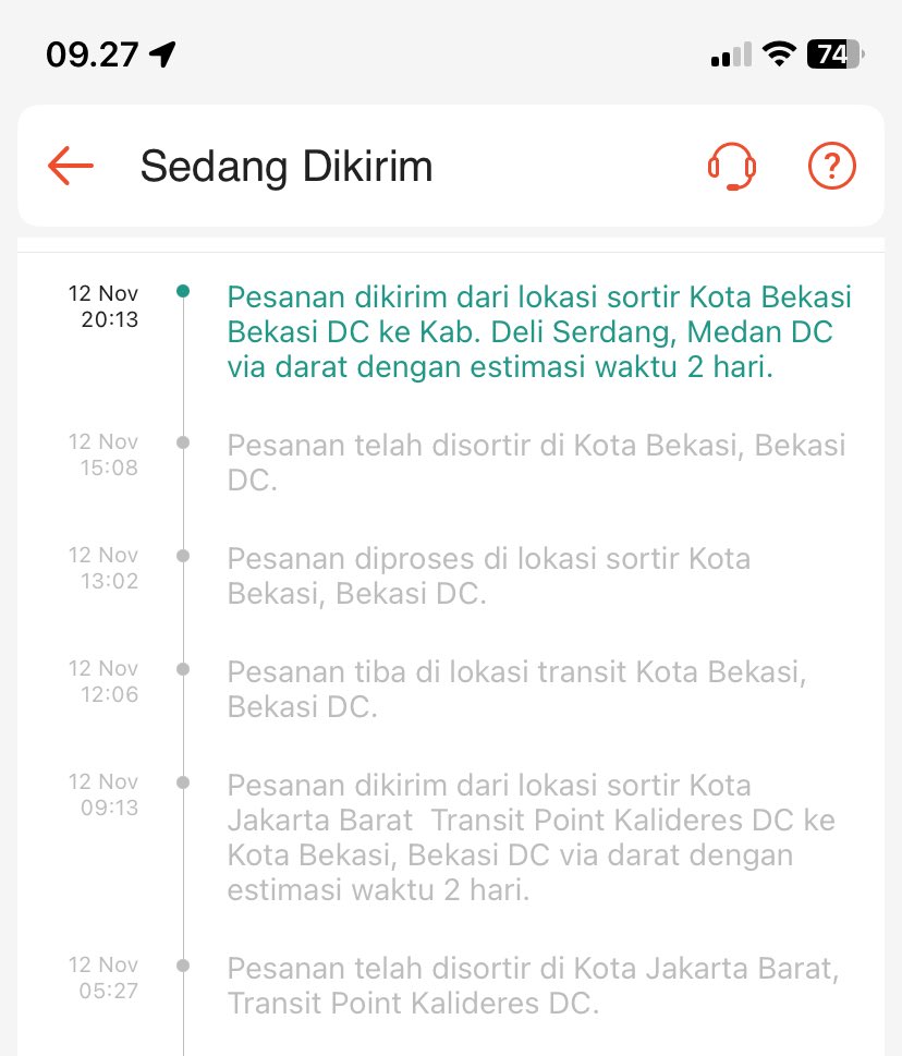 beombelina_'s tweet photo. dan terjadi lagi kaya gini, sampe sekarang stuck di bekasi ga jalan jalan, ini gimana sih??? @ShopeeID @ShopeeCare https://t.co/kKp4htZDOd