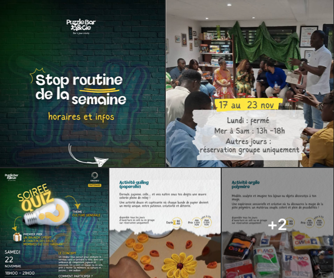 #consommateurs237

envie de découvrir une activité manuelle pour mesurer ta créativité?
Pourquoi pas une session de Quilling ou de Polymère 

📍DLA🇨🇲

Want to discover a manual activity to measure your creativity?
Why not a Quilling or Polymer session