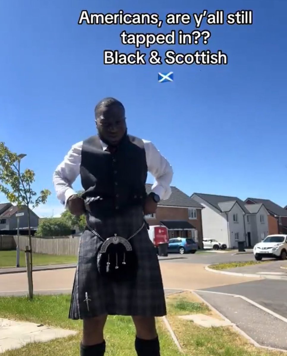 PPC4Liberty's tweet image. There’s no such thing as a black Scotsman. 

He’s not Scottish and never will be.