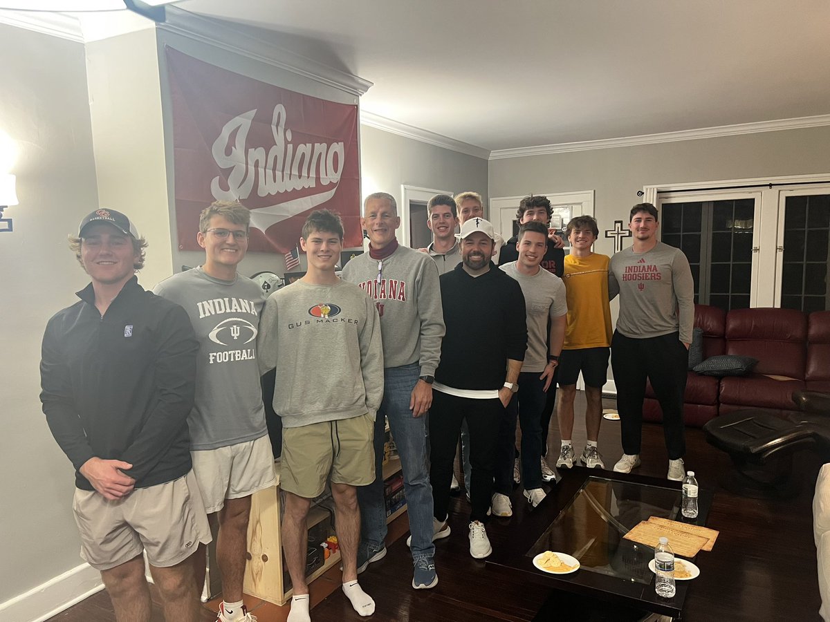 Had an awesome evening leading a college Bible study down at IU Bloomington with a group of sharp, hungry young men … athletes, leaders, and world-changers in the making. No longer boys… but Godly men, walking a Godly mission. 

Diving into God’s Word right in the heart of IU’s