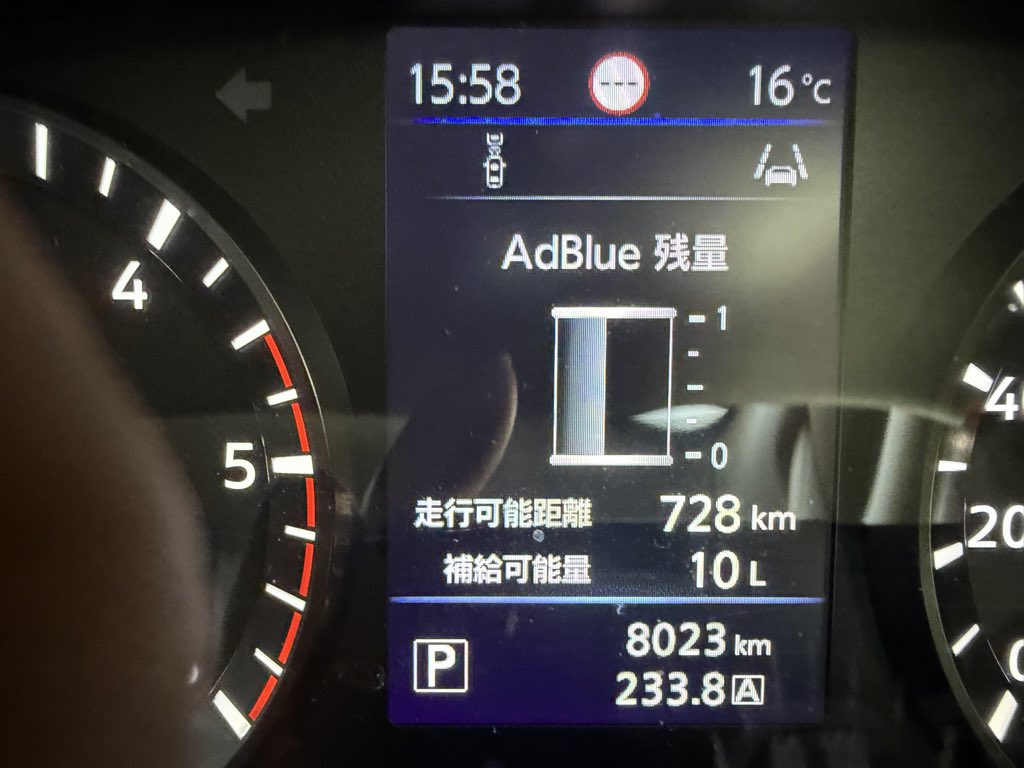 fuzzfact's tweet image. 昨日の事だけどキャラバンにアドブルーの補充を初めてしてきた
ディーラーで入れてきたけど自分で買って入れるのとほとんど変わらなそうなので次もディーラーでいいかな
大体8000kmくらい走ったら入れてく感じでよさそう