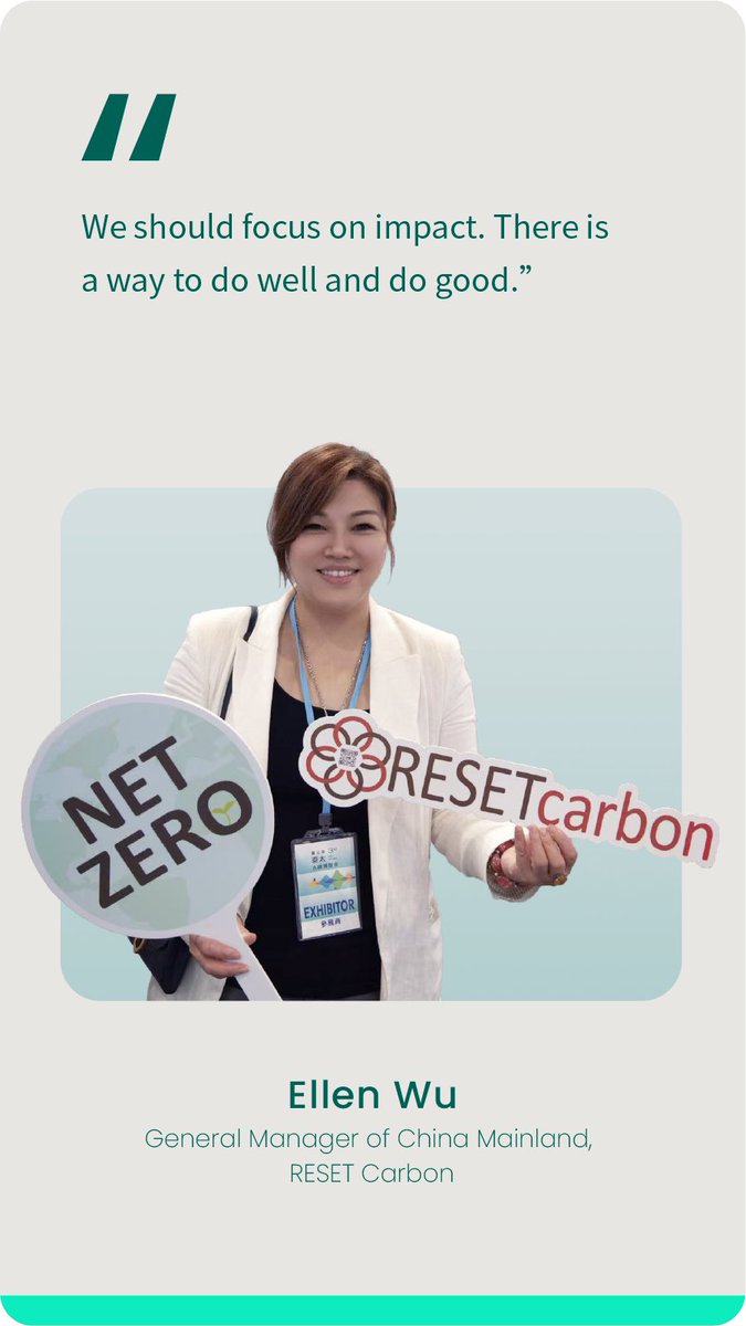 ⚡️Monday inspiration from #WomenWhoMaster by <a href="/Logitech/">Logitech</a> .Meet Ellen Wu, GM at RESET Carbon &amp; former CIO at Manulife-Sinochem. Ellen is turning strategy &amp; technology into real, measurable impact, showing how women lead with action and purpose. 💛 #Logitech #SheRewires #WomenInSTEM