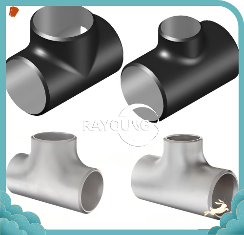 HebeiRayou3350's tweet image. #Rayoung Know-How: #EqualTee vs #ReducingTee. 
Both Equal and Reducing tees are covered under standards like ASME B16.9. 
➡️ An Equal Tee is described by one size.
➡️ A Reducing Tee needs two.
WhatsApp: +86 180 0311 9682
Email: info@hb-steel.com
hb-steel.com/buttweld-pipe-…