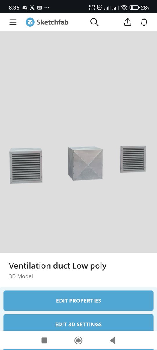 MatthewMK76TV's tweet image. 👀Mi modelo de ventilación ya está disponible para que pueda ser usado por Devs y Animadores indies.
Completamente gratis✨
skfb.ly/pDzSs
#assets #sketchfab #3DModel 
#prisma3d