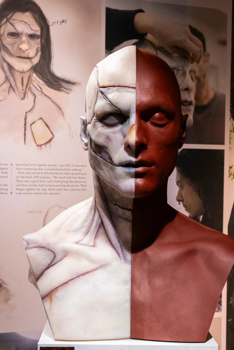 Intervain's tweet image. ngl... if somebody made this into a collectible I wouldn&apos;t resist.. aaand if the red wax side had some écorché detail on it I&apos;d be even  more tempted... #Frankenstein