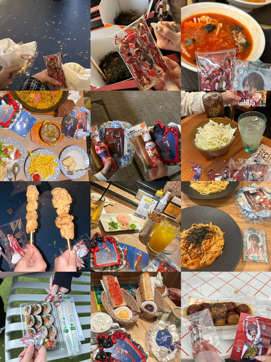 selenuntius's tweet photo. フィフステ絶対体調崩したくないからR1毎日飲んで体調管理真剣部！とか言ってたけど、フィフステ飯まとめたらどう考えても体調管理できてなさそうでうけた。 https://t.co/NGnHLmolBs