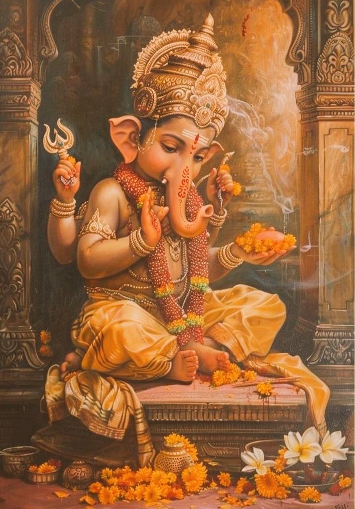 ट्विटर पर उपस्थित सभी भाई और बहनों को श्री गणेश जी की रसायन कृपा सभी पर बनी रहे

जय श्री गणेश जी 🌺🙏