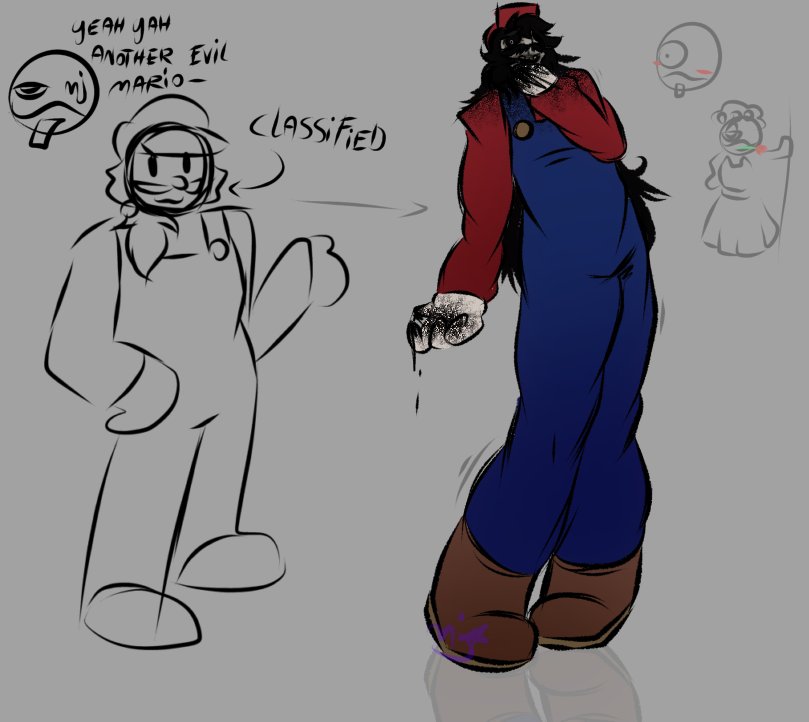 StanleeMJ56's tweet image. I love Mario&apos;s madness and classified sm it gives me tears especially classified who THE FUCK MADE THE SONG TELL ME RIGHT NOW-

#mariosmadnessv2 #mariomadness #fnf