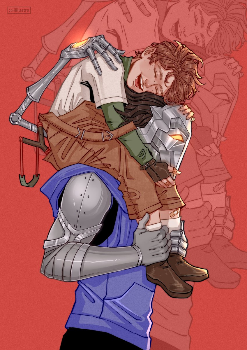 lililustra's tweet image. [F4THER]
Machine Herald and Naph