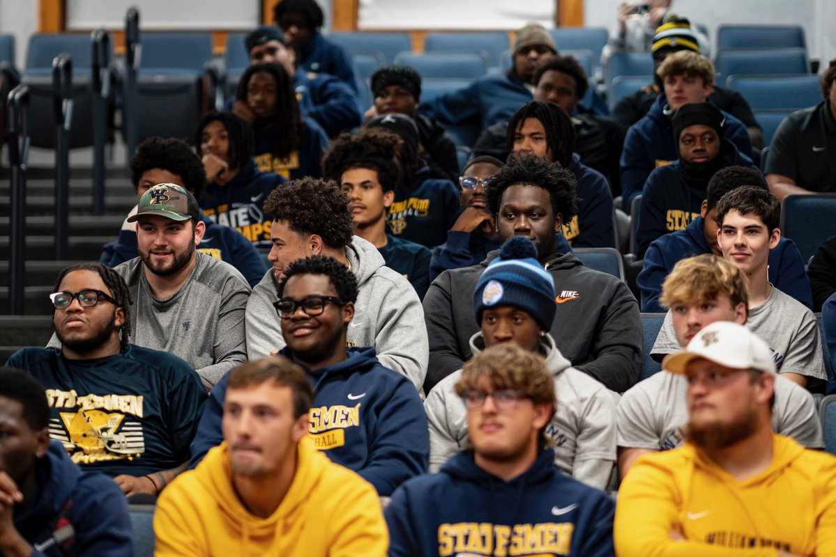 WPUAthletics's tweet image. The moment we’ve all been waiting for— Watch football’s reaction as the team hears its name announced during the Selection Show!

#NAIAFootball #BattleForTheRedBanner