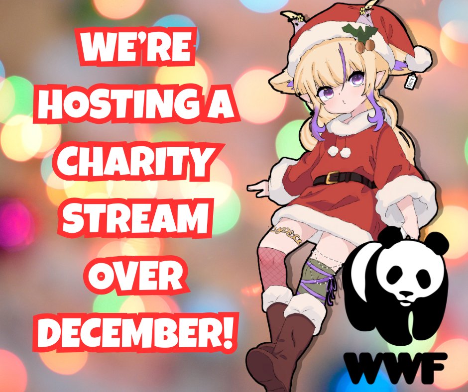 That's right! I'm hosting a charity stream over the month of December!!
12 Days of Christmas with Cowfie!!
More info coming soon!
Let's have fun and raise money for a great cause!