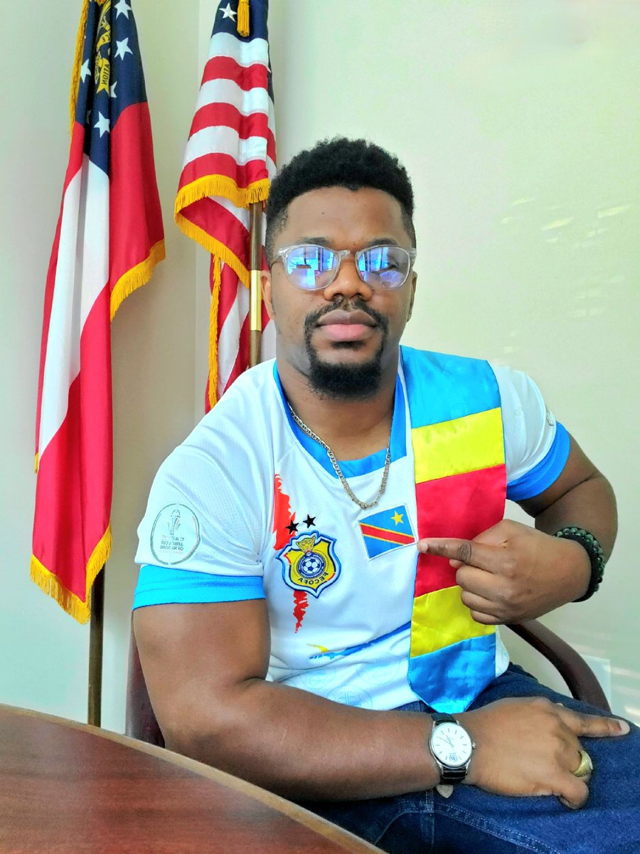 tshhims's tweet photo. I'm not a big #Football ⚽️ fan. But 2026 @FIFAWorldCup will be special as the #USA 🇺🇸 (co-host) &amp; the #DRC 🇨🇩 have qualified. Congratulations 🎊 👏🏽 🥳  to both 🇺🇸 🇨🇩. I won't miss it. https://t.co/JUUufHq5EP