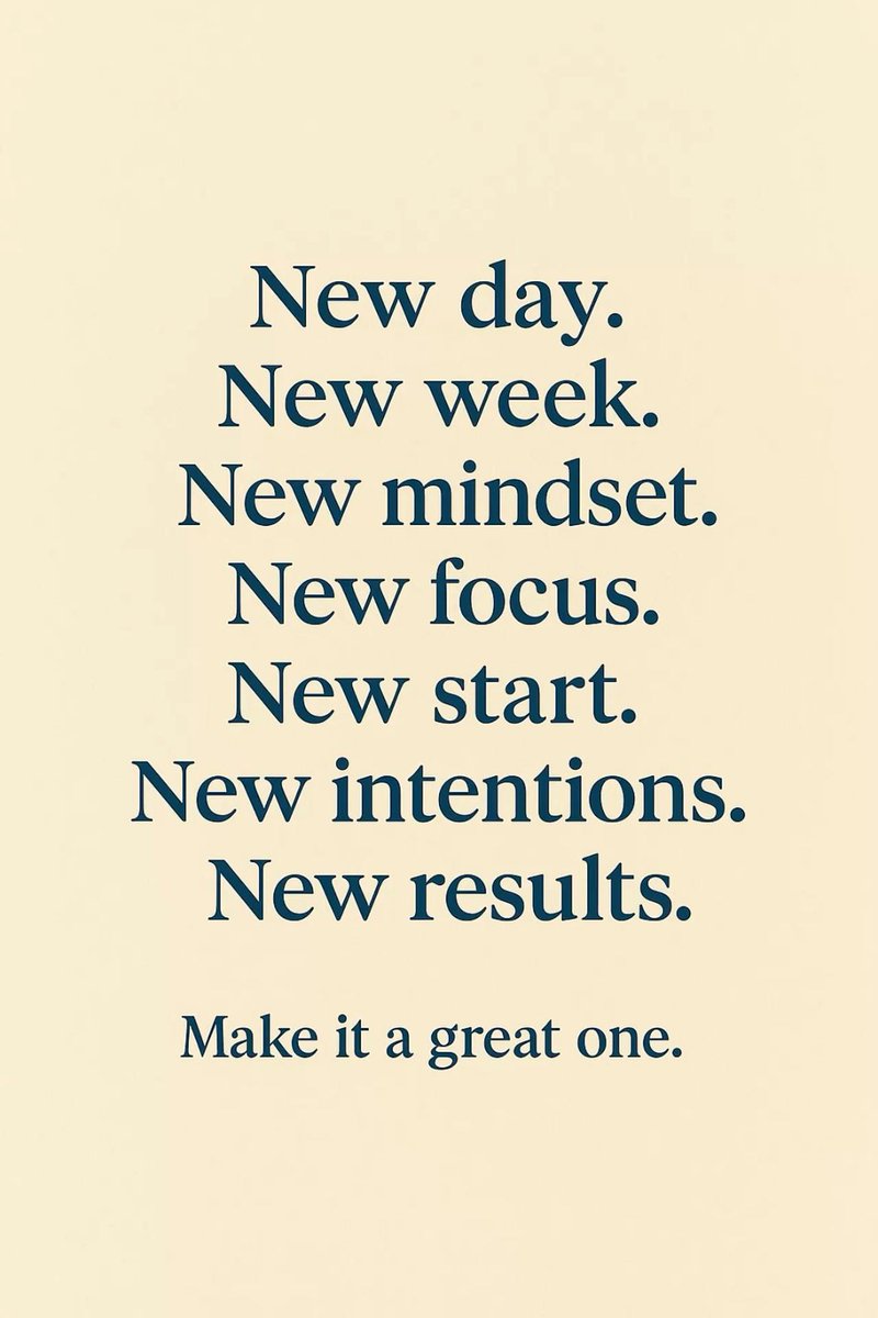 PositivitySaid's tweet image. Monday