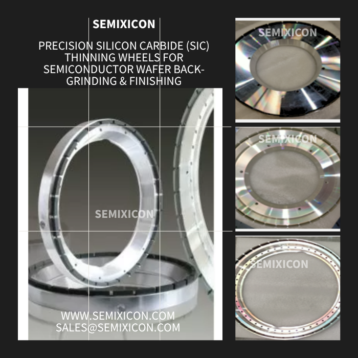 DiamondSemi's tweet image. SEMIXICON:Silicon Carbide (SiC) Thinning Wheels for Semiconductor Wafer Back-Grinding &amp;amp; Finishing
semixicon.com
#SiliconCarbideThinningWheel #SiCGrindingWheel #SemiconductorBackGrindingWheel #WaferThinningTool #GreenSiliconCarbideWheel #VitrifiedBondGrindingWheel