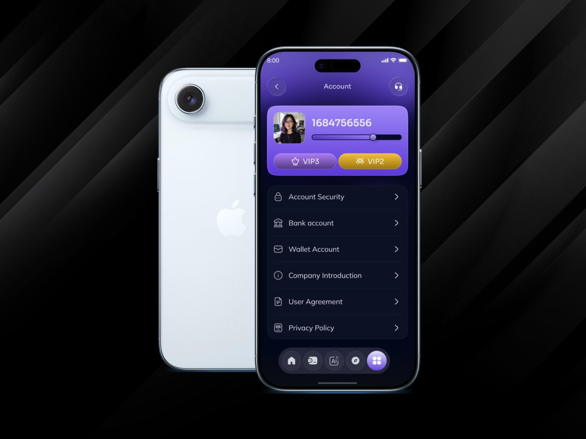 uiuximran's tweet photo. Modern Account Management – Secure Crypto & Wallet Profile Design
#AIApp #MobileApp #AppDesign #FintechAppDesign #CryptoWallet https://t.co/DXJEbXXbzl
