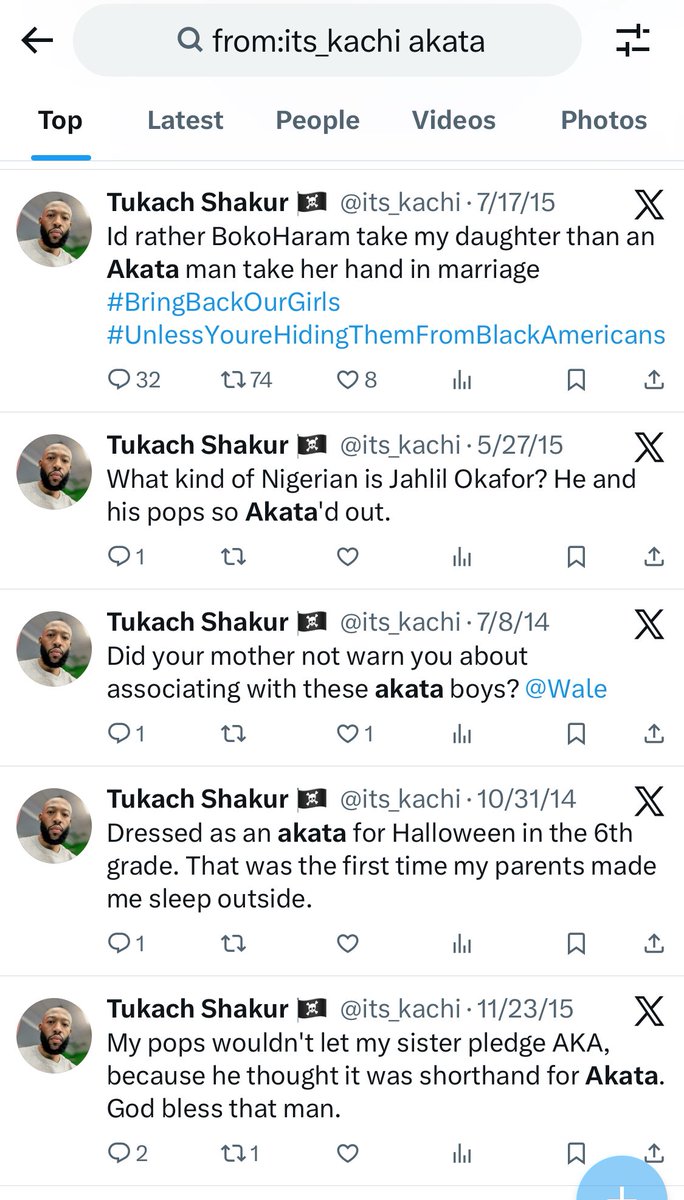 JashuwahJackson's tweet image. Notice the Akata tweets in 2013-2018 and how the tone changes with the rise of the #ADOS movement. Understand those early tweets are the real them they are running around claiming sameness now because they are scared. But pre the #ADOS movement they were good and comfortable in…