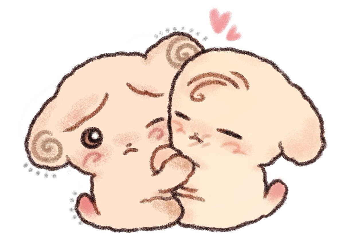 meimooaaa's tweet image. I pictured Jess as cinnamon bun! (Probably because of her slick bun..) But i thought her gesture speaks it.. Warm like cinnamon! ^⁠_⁠^ also them cuddling!! Buruburu pink tails means they&apos;re in love..! I hope you like it!