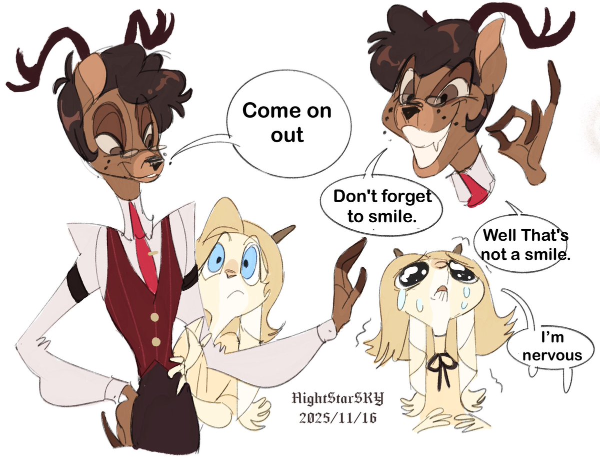 My deer 

#Alastor #HazbinHotel #deer #lamb