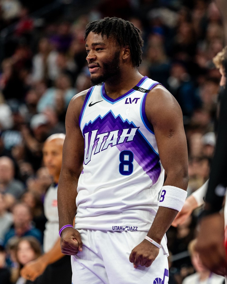 utahjazz's tweet image. Zay&apos;s feelin&apos; it 😏

#TakeNote