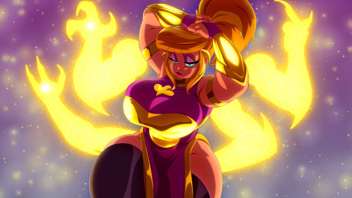 Introducing Firefly!! ✨☀️

Princess of the Lumina Empire and one of the most brilliant minds in the timeline, Lucie Svetluca AKA Firefly uses her sharp wits and hard-light limbs to protect the best interests of her friends and kingdom.