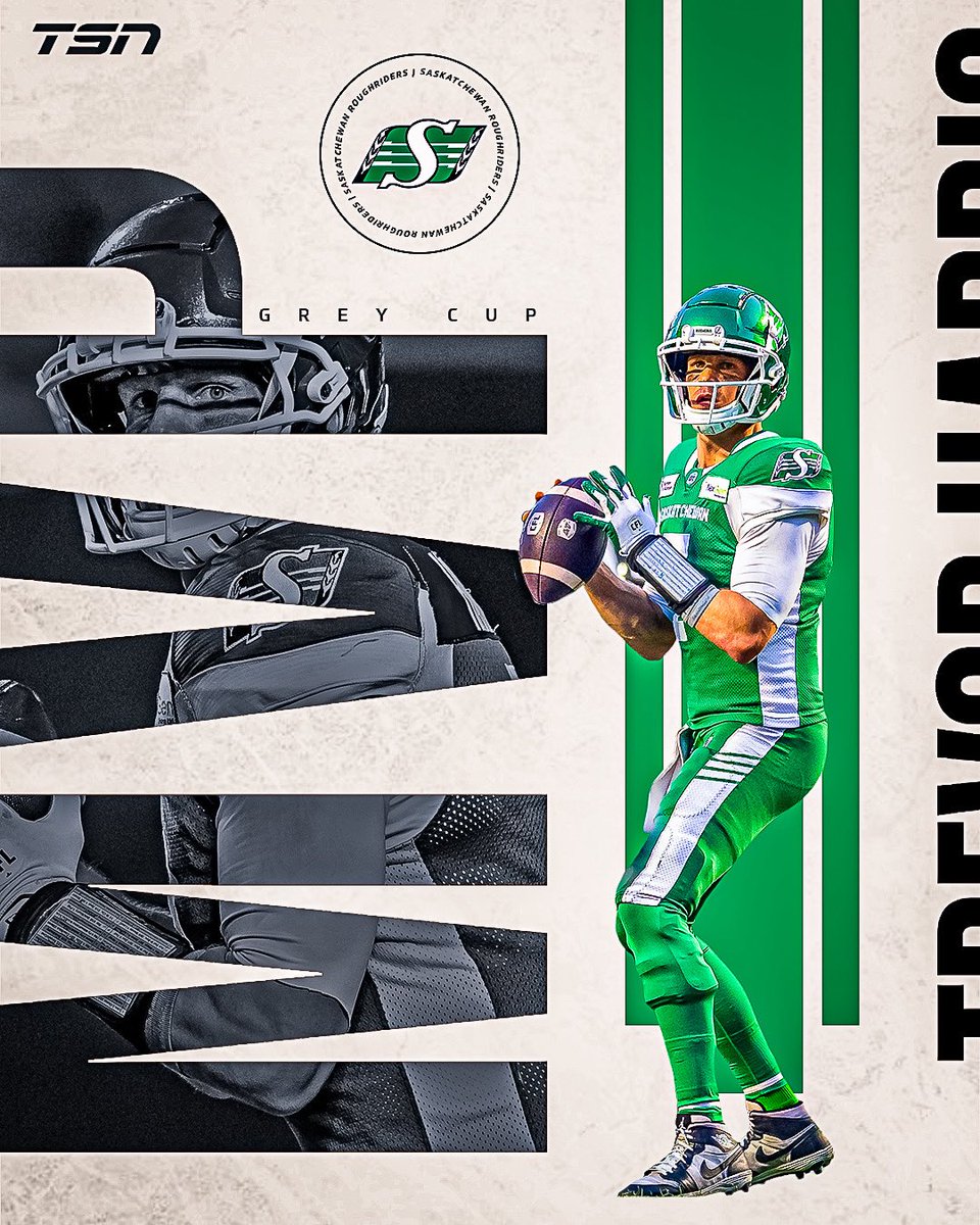 TSN_Sports's tweet photo. Roughriders QB Trevor Harris takes home 112th Grey Cup MVP! 👏 #GreyCup https://t.co/a3tY3MKdAQ