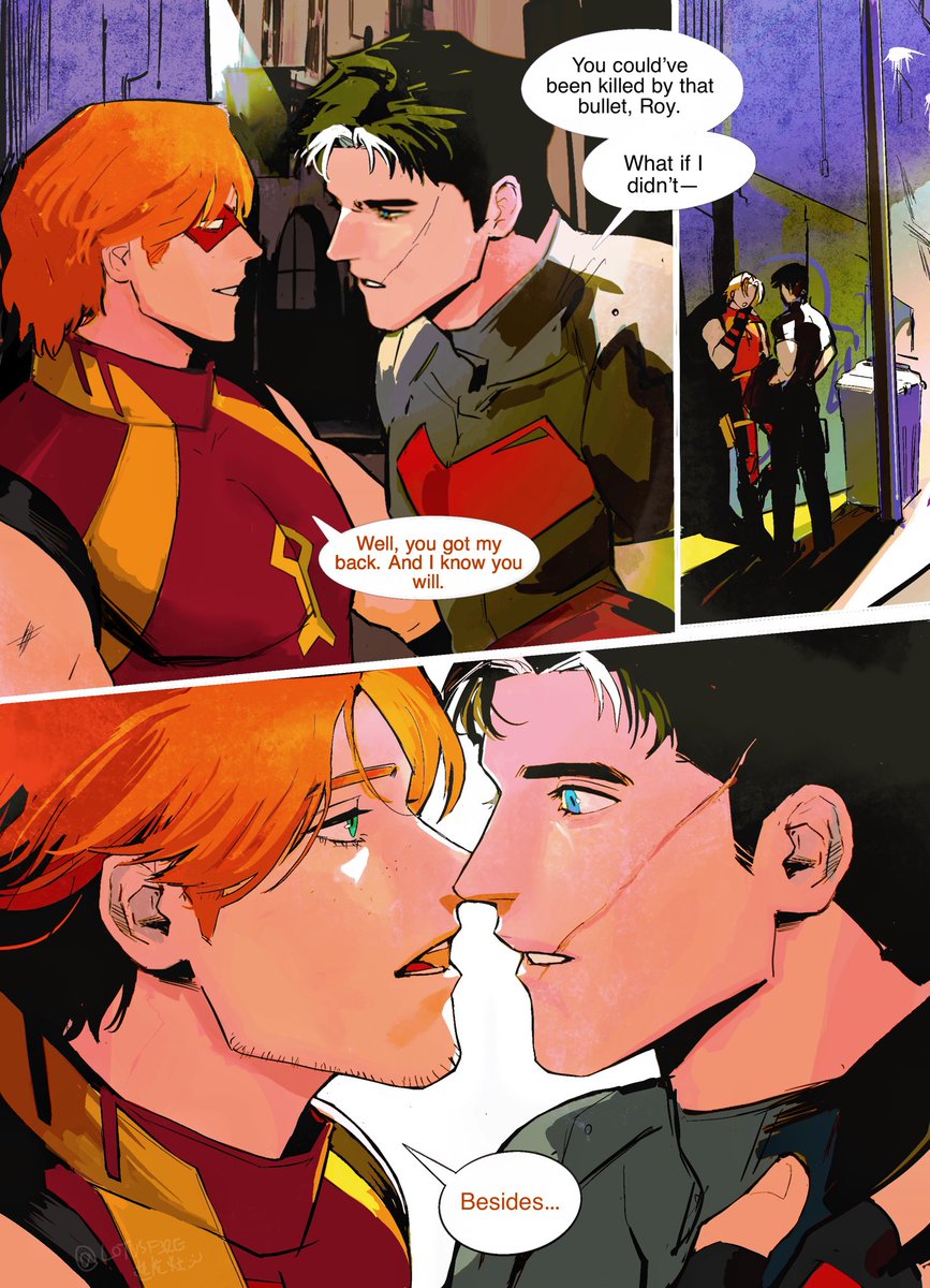 RWheel0333's tweet image. then they kissed in the super hot way
#dc #jasontodd #royharper