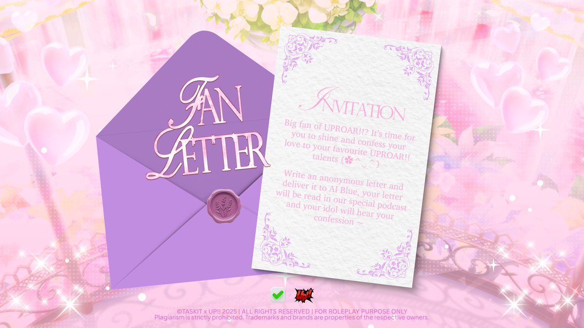 🟢

Some feelings are meant to be written 💕
Send your 𝐋𝐎𝐕𝐄𝐌𝐁𝐄𝐑 Fan Letter and let love travel where words can’t. ♡(>ᴗ<๑)

( check the whole thread! )